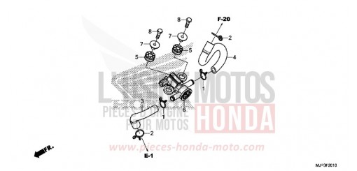 AIR INJECTION SOLENOID VALVE CRF1000DH de 2017